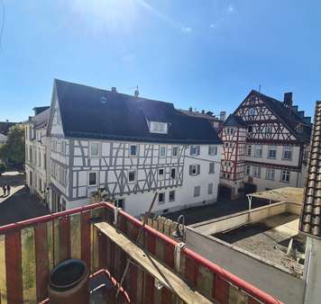 Aussicht vom Balkon - Maisonette-Wohnung in 64625 Bensheim mit 142m² kaufen