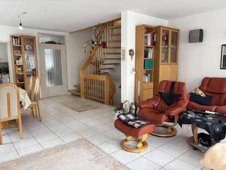 Wohn- / Essbereich Wohn- / Essbereich - Doppelhaushälfte in 64653 Lorsch mit 134m² kaufen