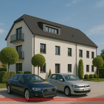 Unverbindliche Visualisierung - Etagenwohnung in 68623 Lampertheim mit 58m² kaufen