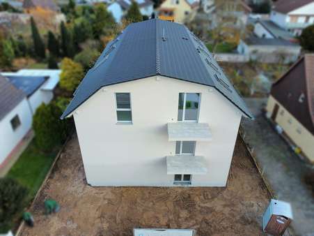 Drohnenaufnahme - Etagenwohnung in 68623 Lampertheim mit 92m² kaufen