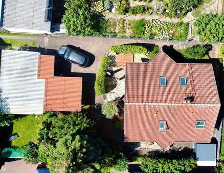 Luftaufnahme - Einfamilienhaus in 64665 Alsbach-Hähnlein mit 152m² kaufen