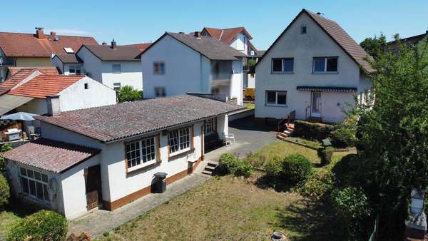 Außenansicht Außenansicht - Einfamilienhaus in 64683 Einhausen mit 138m² kaufen