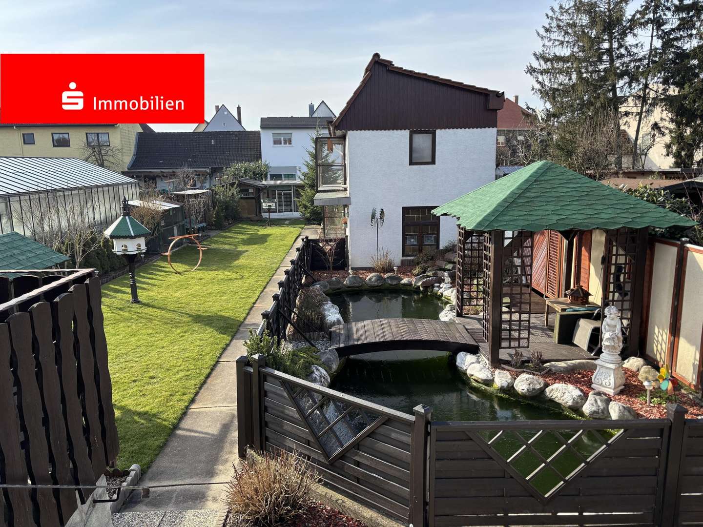 Garten - Zweifamilienhaus in 64683 Einhausen mit 380m² kaufen
