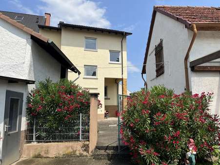 Rückansicht Rückansicht - Doppelhaushälfte in 64673 Zwingenberg mit 126m² kaufen