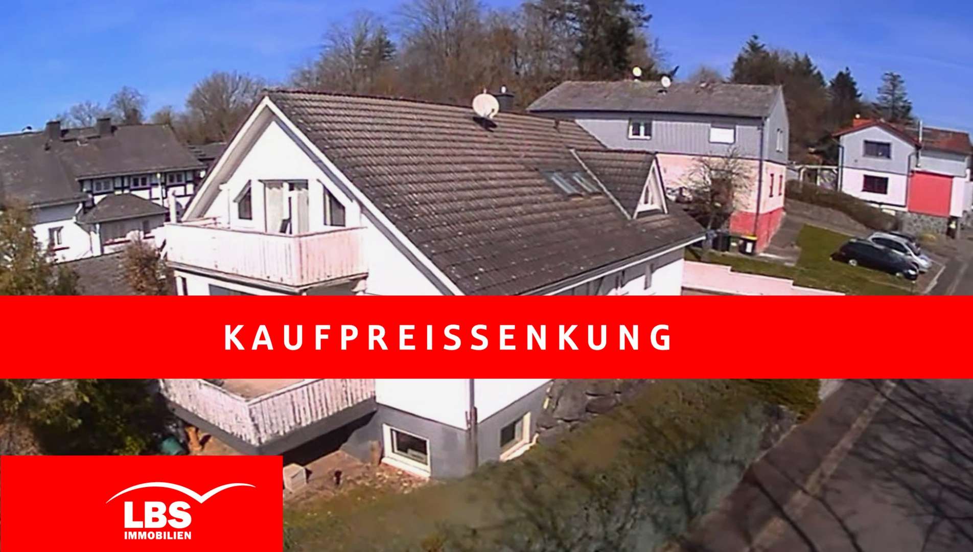 Haus Luftaufnahme - Fertighaus in 35305 Grünberg mit 195m² kaufen