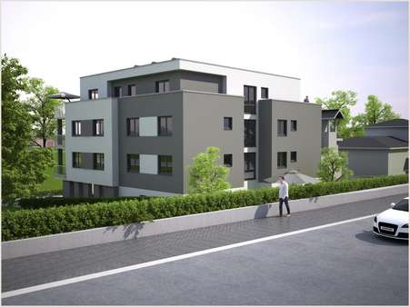 Nord- Westansicht - Penthouse-Wohnung in 34212 Melsungen mit 113m² kaufen