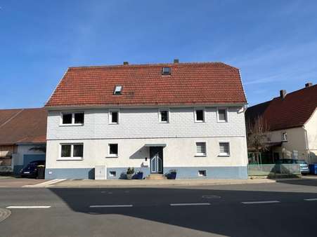 Blick von Gegenüber - Zweifamilienhaus in 34621 Frielendorf mit 240m² kaufen