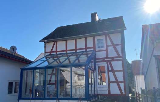 Rückansicht - Einfamilienhaus in 34576 Homberg mit 130m² kaufen