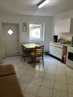 Küche  EG m. Ausgang zum Freisitz - Doppelhaushälfte in 34576 Homberg mit 120m² kaufen