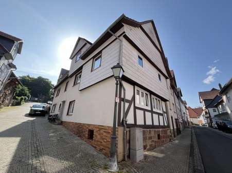 Hausansicht Hausansicht - Einfamilienhaus in 34286 Spangenberg mit 160m² kaufen