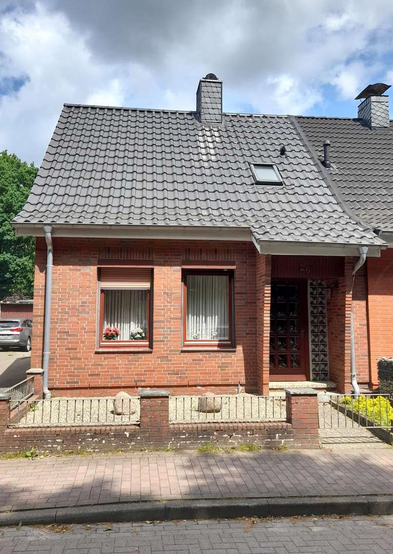 Frontansicht Frontansicht - Doppelhaushälfte in 25566 Lägerdorf mit 80m² kaufen