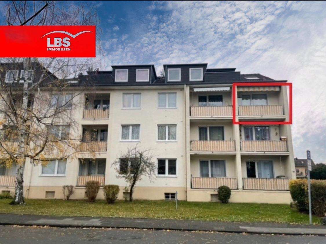 Straßenansicht - Etagenwohnung in 51147 Köln mit 63m² kaufen