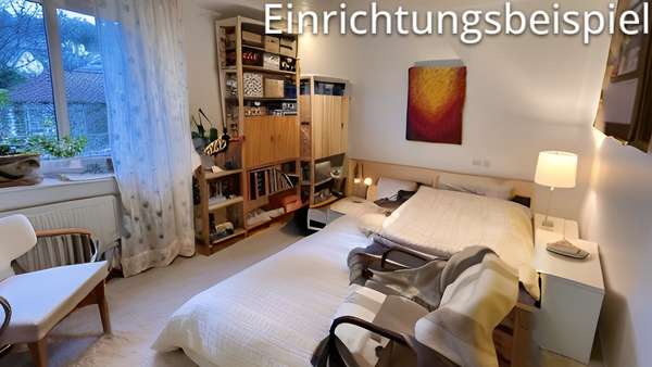 Schlafen Einrichtungabeispiel Schlafen Einrichtungabeispiel - Etagenwohnung in 72074 Tübingen mit 93m² kaufen