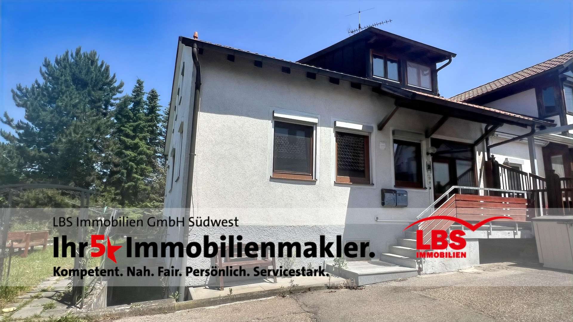 Außenansicht - Reiheneckhaus in 72108 Rottenburg mit 185m² kaufen