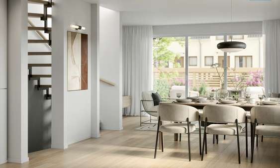 Innenansicht Wohnbereich - Reihenmittelhaus in 63477 Maintal mit 121m² kaufen