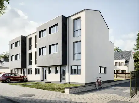 Neubau : Tolles RMH in gefragter Waldrandlage mit Keller in Bischofsheim - schlüsselfertig !