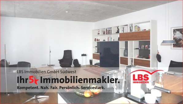 Wohnzimmer - Etagenwohnung in 68159 Mannheim mit 79m² kaufen