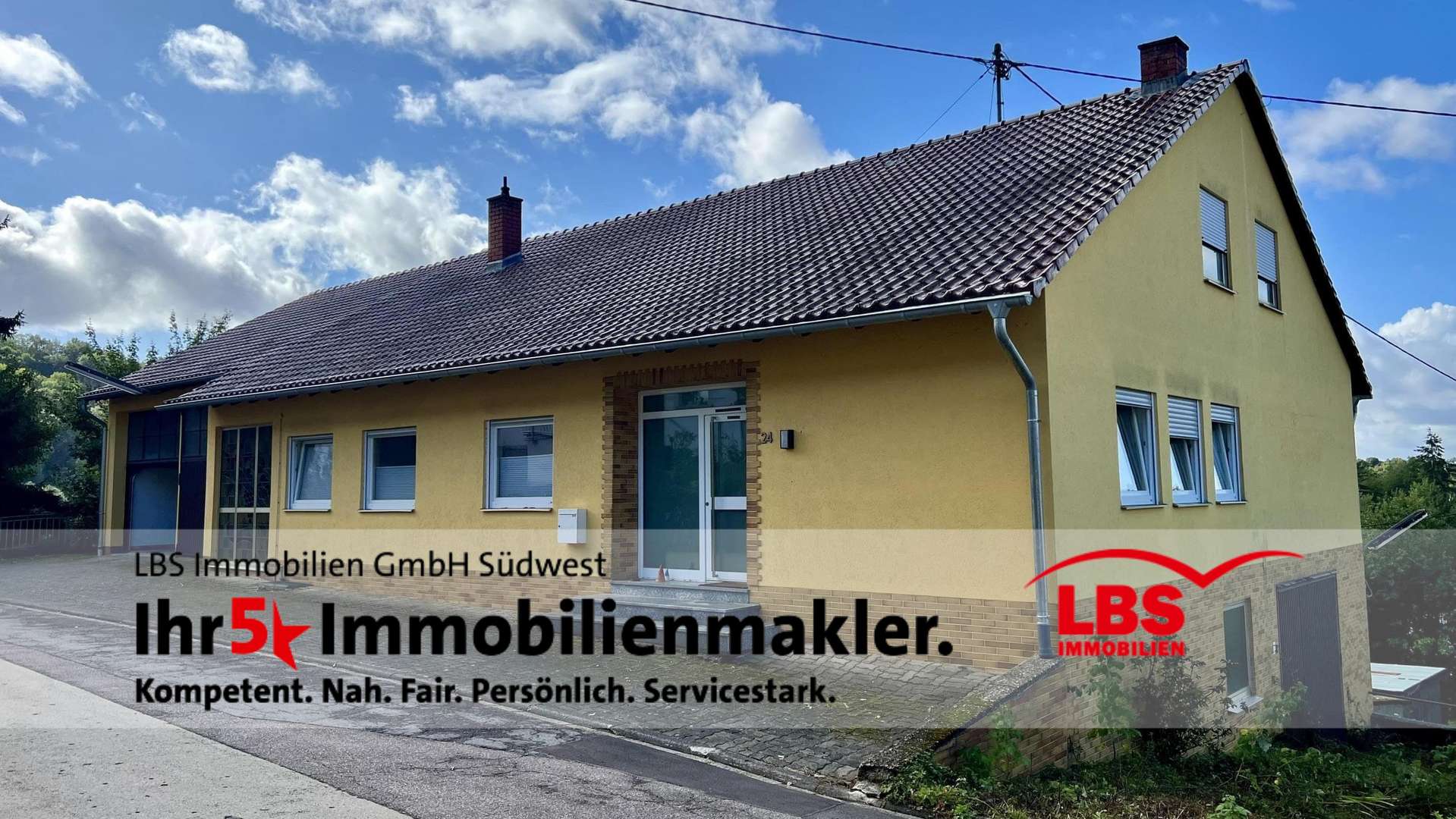 Außenansicht Außenansicht - Einfamilienhaus in 54308 Langsur mit 159m² kaufen