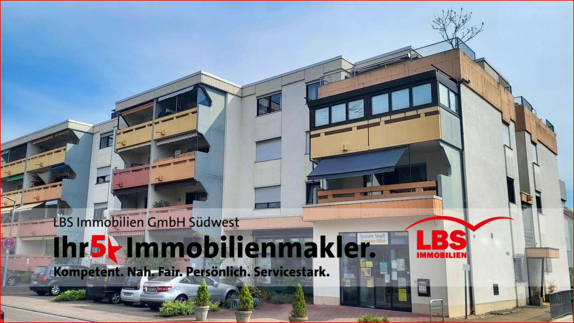 Außenansicht - Etagenwohnung in 67346 Speyer mit 84m² kaufen