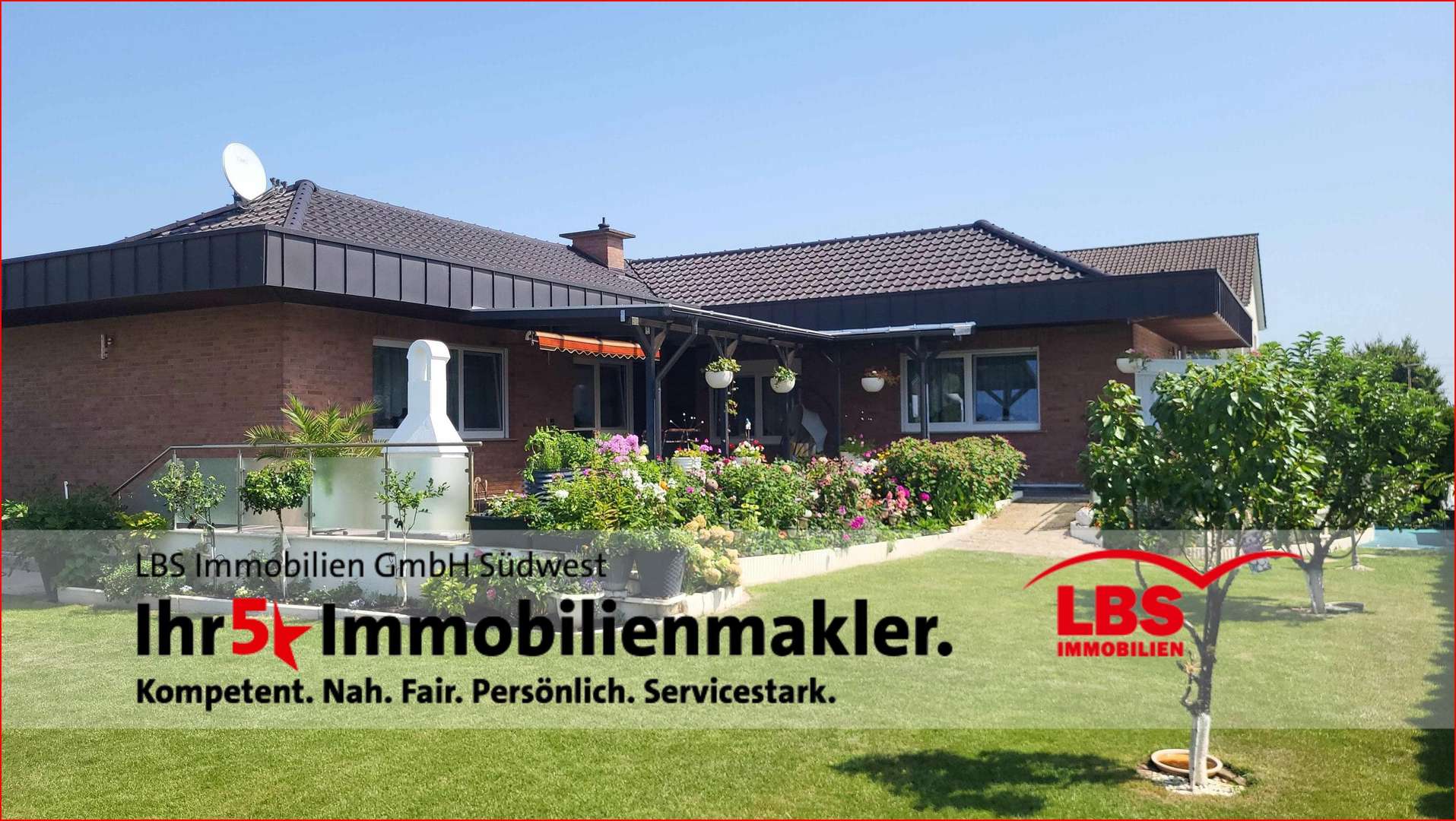 Außenansicht Außenansicht - Bungalow in 76764 Rheinzabern mit 120m² kaufen