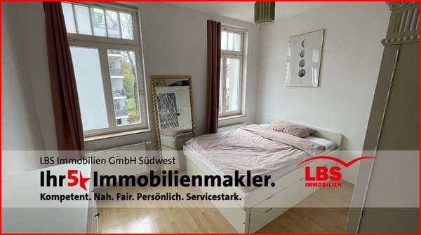 Schlafzimmer - Etagenwohnung in 04177 Leipzig mit 48m² kaufen