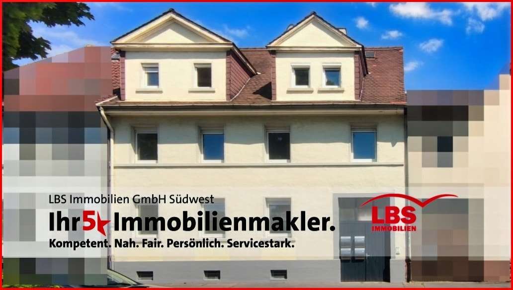 Straßenansicht Vorderhaus Straßenansicht Vorderhaus - Mehrfamilienhaus in 69469 Weinheim mit 210m² kaufen
