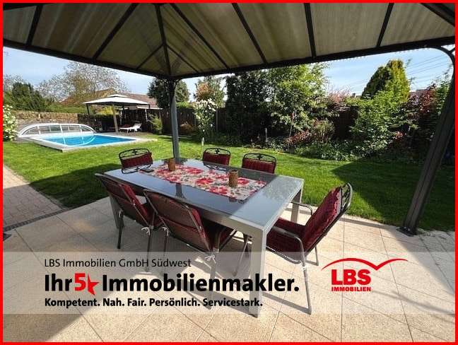 Pool und Pavillon - Bungalow in 67280 Ebertsheim mit 149m² kaufen