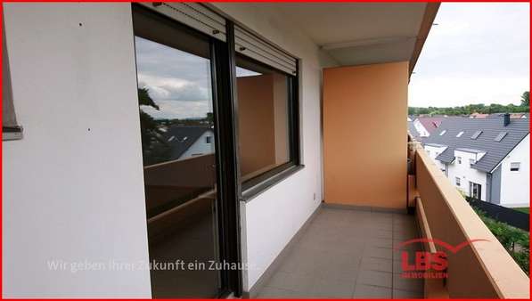 Balkon - Erdgeschosswohnung in 67240 Bobenheim-Roxheim mit 38m² mieten