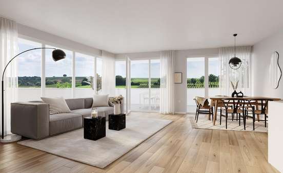 Visualisierung - Penthouse-Wohnung in 76829 Landau mit 114m² kaufen
