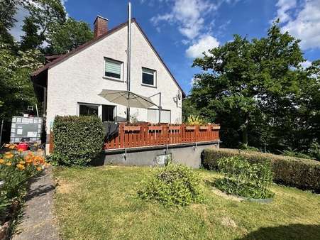 Süd-West Ansicht - Zweifamilienhaus in 56567 Neuwied mit 126m² als Kapitalanlage kaufen