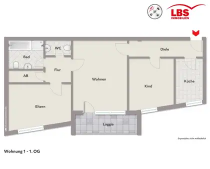 Ansprechende Eigentumswohnung in Citylage