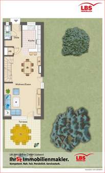 Erdgeschoss - Doppelhaushälfte in 67308 Albisheim mit 141m² kaufen