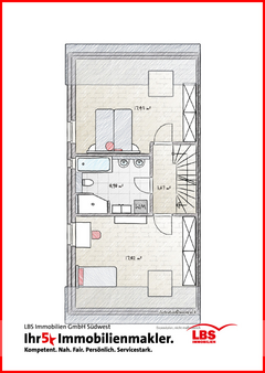 immoGrafik-Exposeplan-OG - Doppelhaushälfte in 55599 Stein-Bockenheim mit 128m² kaufen