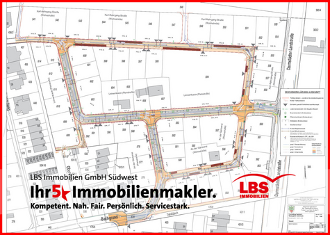 02_Lageplan - Grundstück in 63329 Egelsbach mit 484m² kaufen