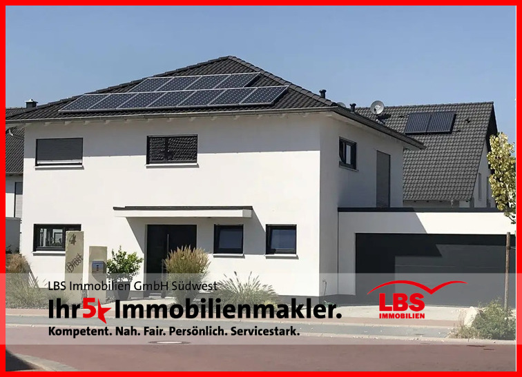 Straßenansicht Stadtvilla - Einfamilienhaus in 67808 Ransweiler mit 162m² kaufen