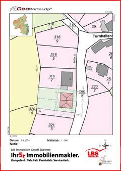 Ransweiler_Lageplan_316_10 - Doppelhaushälfte in 67808 Ransweiler mit 109m² kaufen