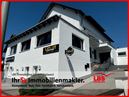 Seitenansicht östlich mit Eing - Mehrfamilienhaus in 55270 Zornheim mit 240m² kaufen