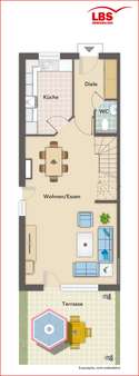 Erdgeschoss - Reihenendhaus in 63486 Bruchköbel mit 148m² kaufen