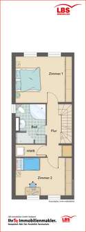 Obergeschoss - Reihenendhaus in 63486 Bruchköbel mit 148m² kaufen