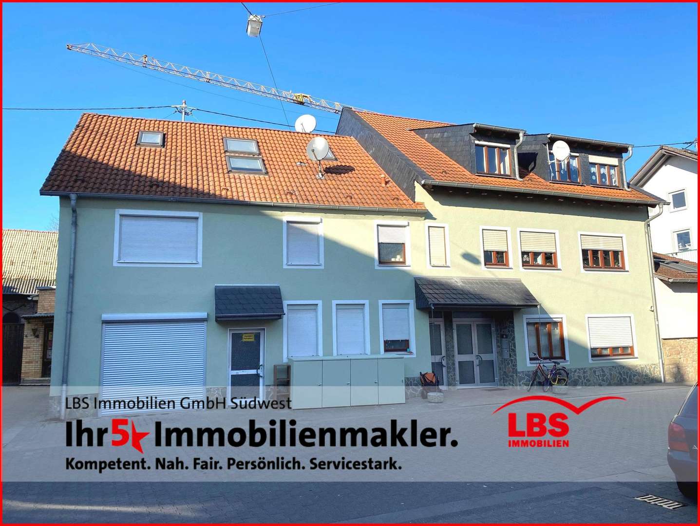 Hausfront 1 - Mehrfamilienhaus in 55597 Wöllstein mit 337m² kaufen