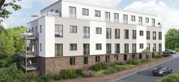 Außenansicht  - Etagenwohnung in 55743 Idar-Oberstein mit 54m² als Kapitalanlage kaufen