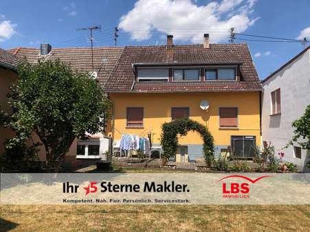 Hinteransicht - Reihenmittelhaus in 55592 Breitenheim mit 144m² kaufen