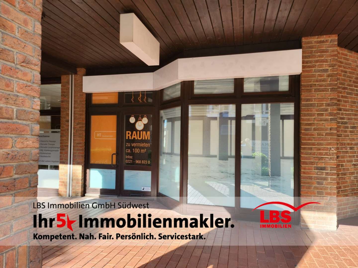 Blick zum Eingangsbereich - Büro in 45721 Haltern am See mit 100m² mieten