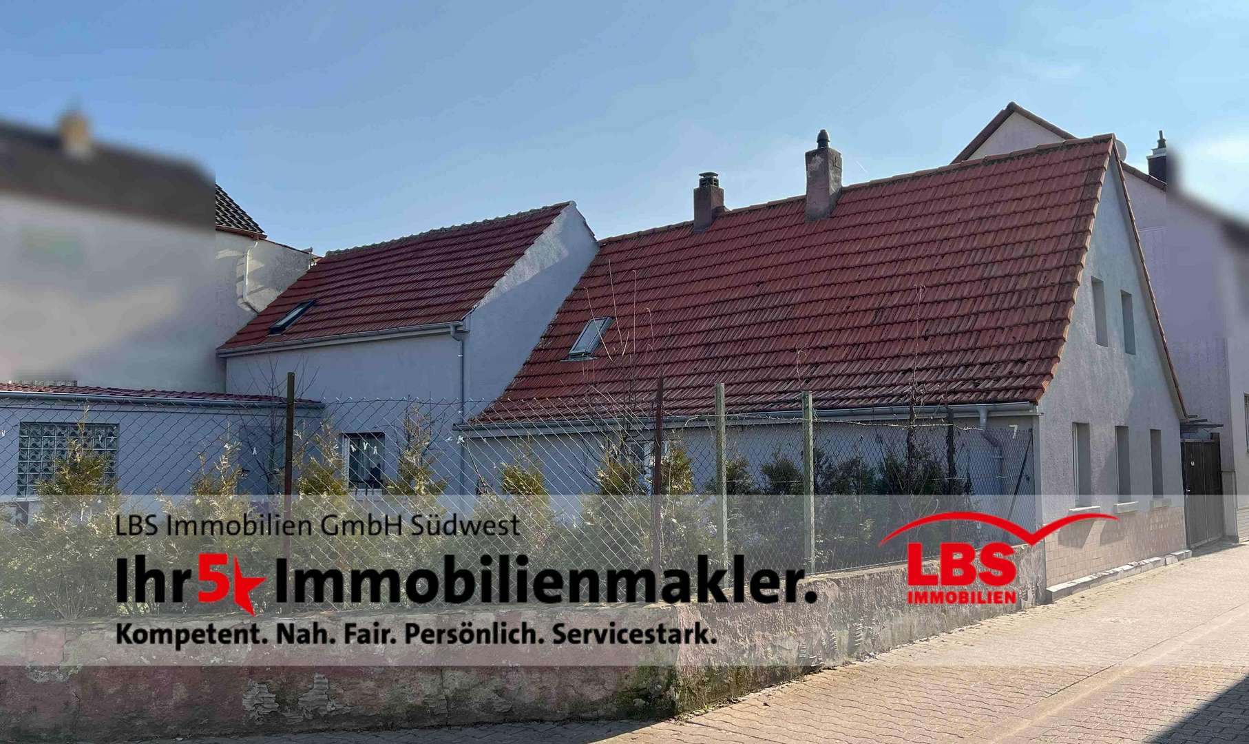 Strassenansicht - Einfamilienhaus in 67551 Worms mit 100m² kaufen