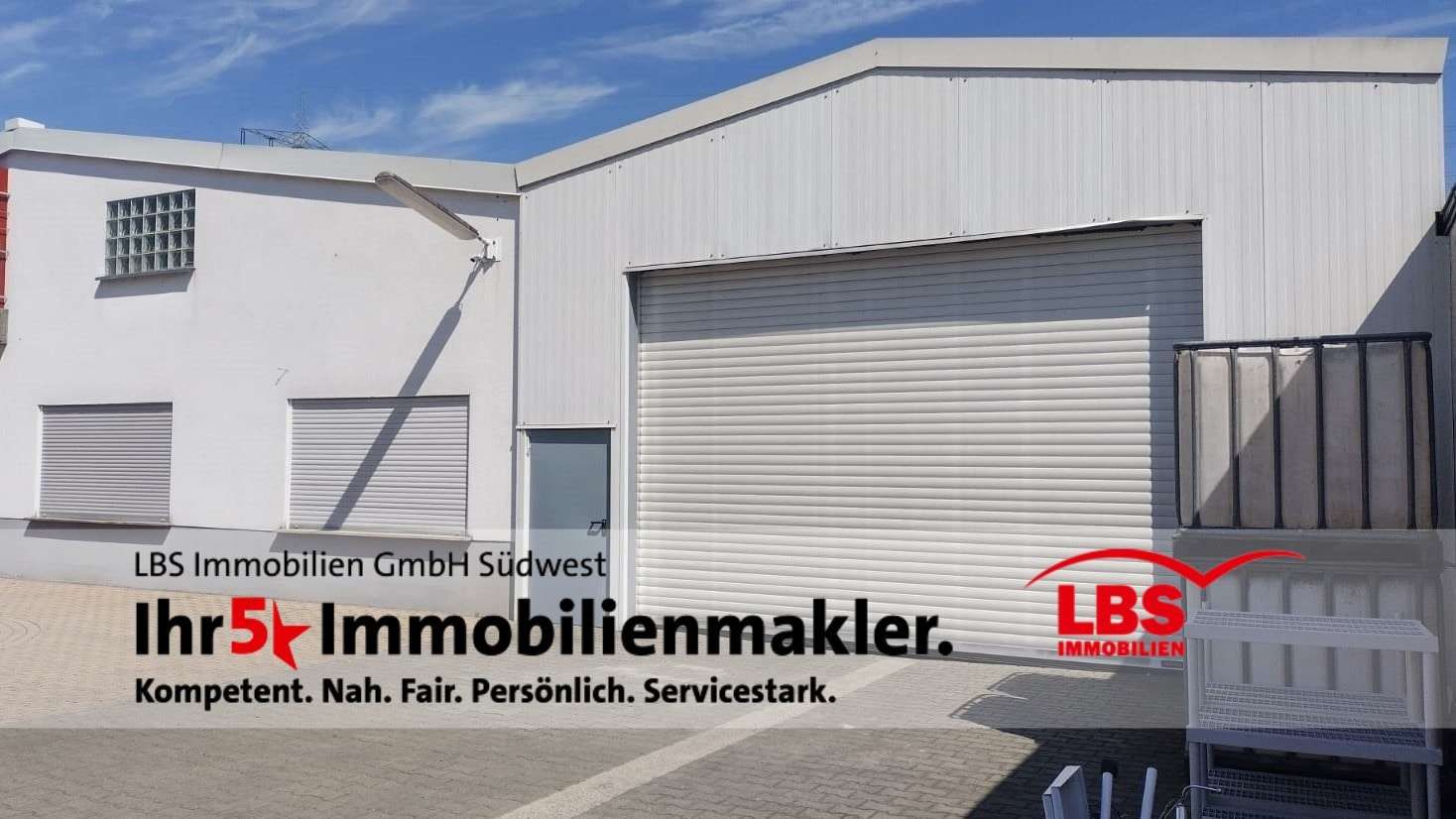 Halleneingänge - Halle in 68623 Lampertheim mit 1100m² mieten