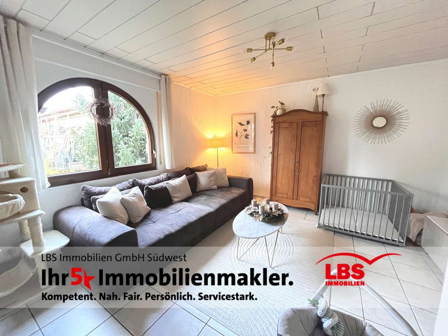 Wohnzimmer Wohnzimmer - Etagenwohnung in 56645 Nickenich mit 87m² kaufen