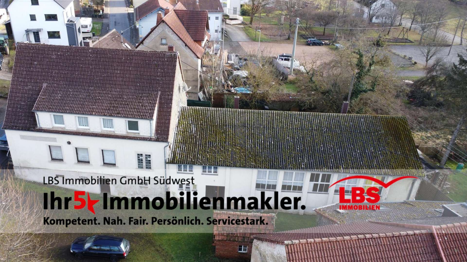 Außenansicht - Reiheneckhaus in 66871 Herchweiler mit 94m² kaufen