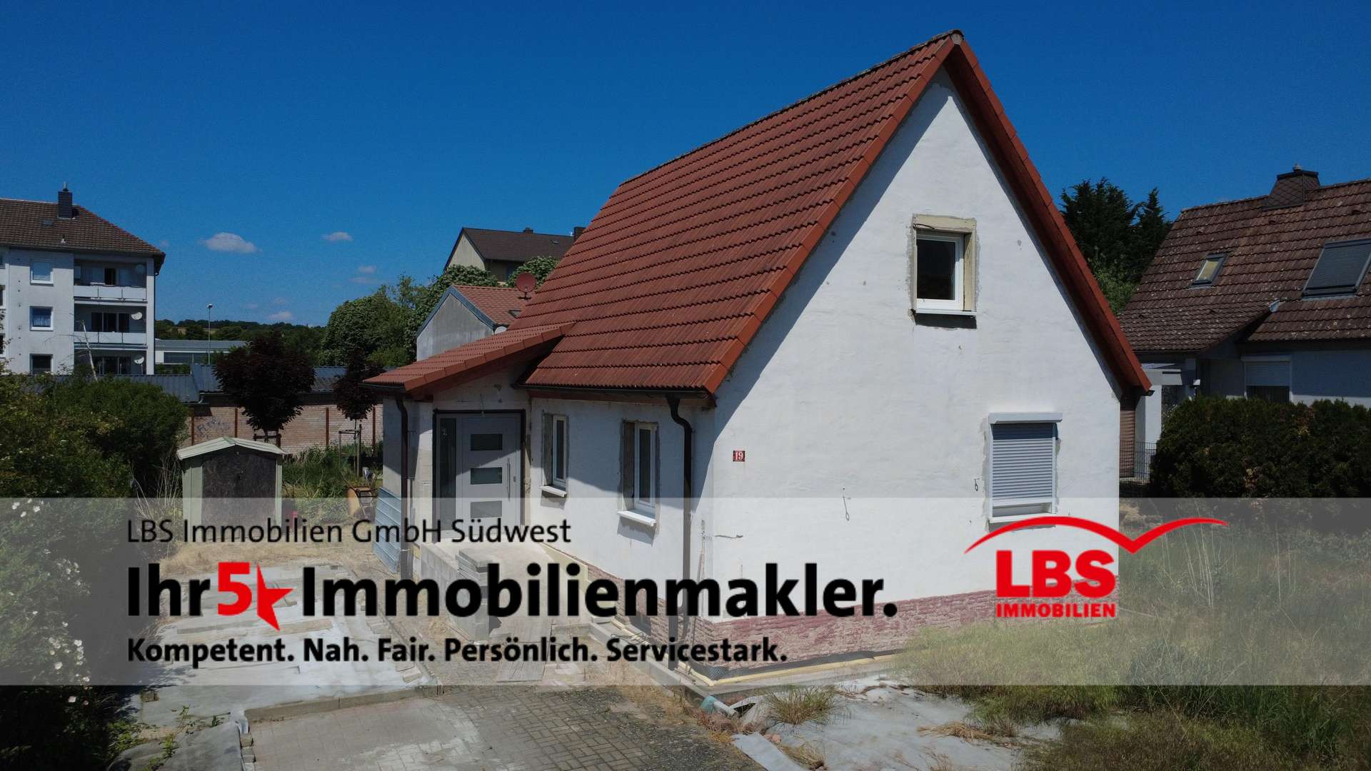 Außenansicht Außenansicht - Einfamilienhaus in 67657 Kaiserslautern mit 82m² kaufen