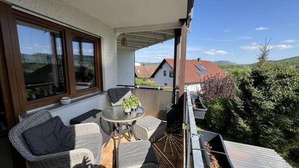 gemütlich und sonniger Balkon - Erdgeschosswohnung in 73079 Süßen mit 80m² kaufen