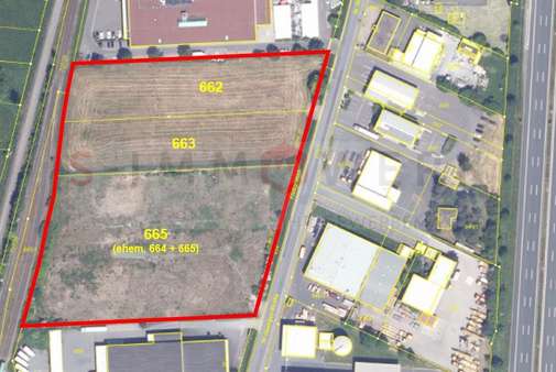 Luftbild_Grundstücksumgriff - Grundstück in 95463 Bindlach mit 25776m² kaufen